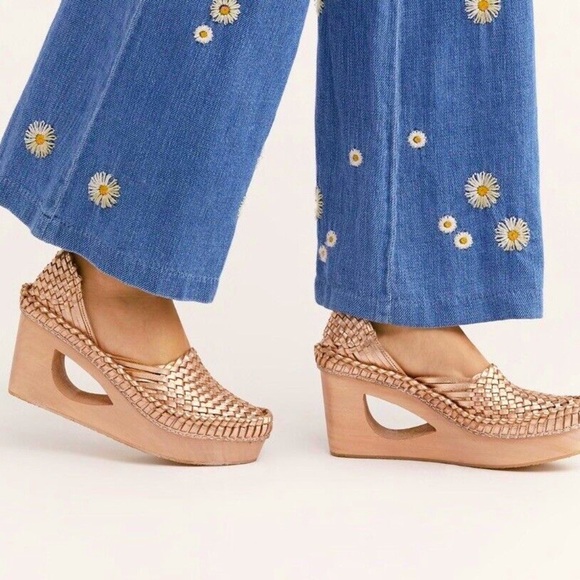 Free People Rose Teagan Huaraches Size 39 - Picture 1 of 8